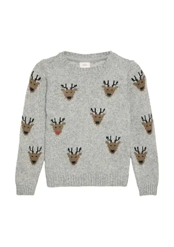s.Oliver Junior Strickpullover mit Weihnachtsmotiv - Weicher Strickpullover für Kinder mit festlichem Design. Ideal für kalte Tage und sorgt für ein angenehmes Tragegefühl bei jedem Anlass.