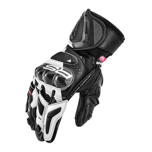 SHIMA RS-3 Damen Motorradhandschuhe – Sommer Lederhandschuhe mit Schutz und Touchscreen-Funktion - Hochwertige Damen Motorradhandschuhe aus Leder mit umfassendem Schutz und Komfort. Ideal für lange Touren, ausgestattet mit Touchscreen-Funktion und verstärktem Grip für sicheres Fahren.
