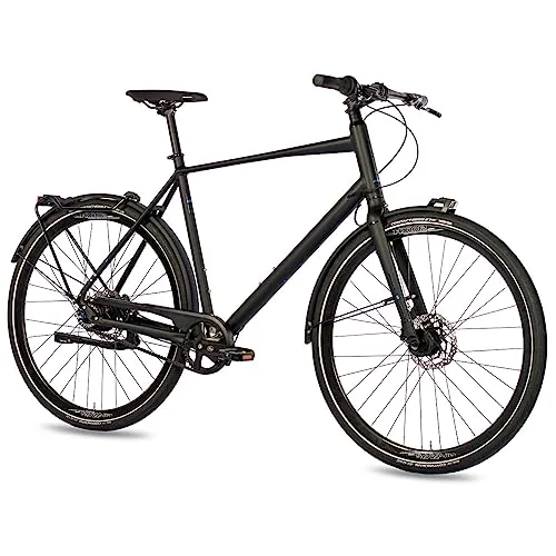 Airtracks Herren Trekking Fahrrad 28 Zoll Citybike UR.2880 Urbanbike Gates Carbon Drive Belt Shimano Nexus 8-58cm (Körpergröße 180-195cm)