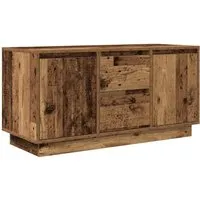 vidaXL TV-Schrank mit LED-Leuchten 100x41x50 cm - TV-Halterungen mit RGB-LED-Beleuchtung für individuelles Ambiente und reichlich Stauraum für Multimedia-Geräte.