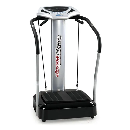 Crazy Fit Vibrationsplatte – 500W Fitnessgerät für effektives Muskeltraining