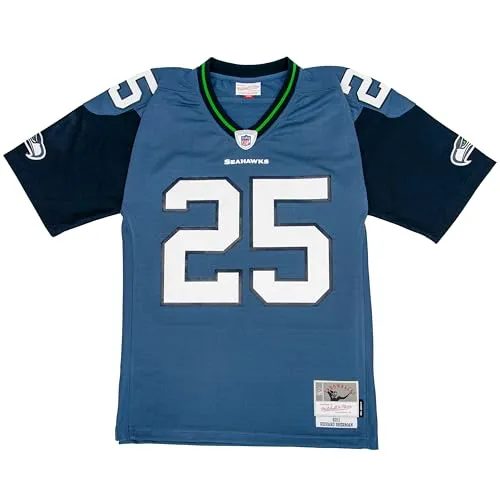 Mitchell & Ness NFL Legacy Jersey Seattle Seahawks - Richard Sherman, M - Originales NFL Trikot aus der Throwbacks Collection, aus 100% Polyester. Hochwertige Stickerei und klassische Passform für echten Fan-Look.