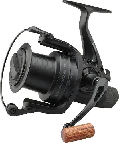 DAM Quick Shadow 5 7000 SLS Karpfenrolle Weitwurfrolle - Angelrollen für unvergessliche Angelerlebnisse, ideal für Karpfenangeln mit hoher Schnurführung von 94 cm pro Kurbelumdrehung und robuster Frontbremse.