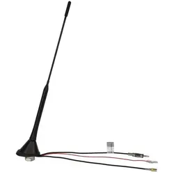 ACV Dachantenne AM/FM DAB+ 72° Stabneigung DIN(m) 12V extern Autoradio schwarz