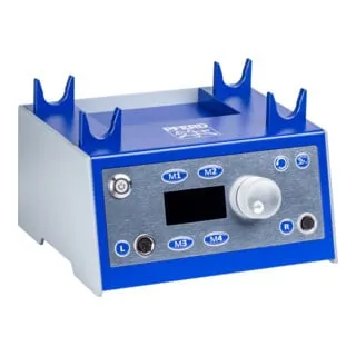 PFERD TOOLS MIM STG3S 3/800 230V 83000025 Mikromotorsystem 350W - Kantenfräsen mit stufenloser Drehzahlregelung bis 80.000 RPM. Ideal für präzise Arbeiten und individuelle Anpassungen dank 4 Speicherplätzen für Handstücke.