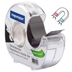 magnetoplan Magnetband schwarz 1,9 cm x 5,0 m, 1 St.