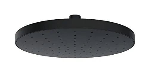WENKO Regenduschkopf mit Automatic Cleaning, Ø 22,5cm - Einbauduschkopf mit innovativem Anti-Kalk-System für dauerhaft klare Düsen und ein entspannendes Duscherlebnis wie im Spa. Ideal für alle Duschsysteme und Durchlauferhitzer.