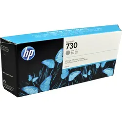 HP Tinte P2V72A 730 grau - Original Tintenpatrone 300 ml, für präzise Druckergebnisse in HP DesignJet T 1600 Serien