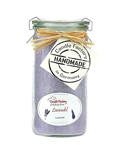 Candle Factory Duftkerze, 15 x 7 x 15 cm, lavendel