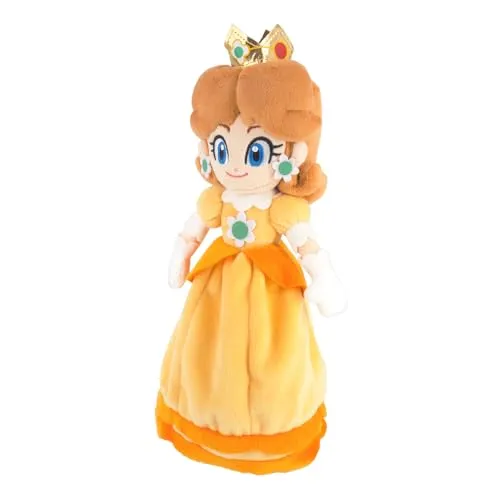 Sanei Super Mario All Star Collection Gänseblümchen-Plüsch, 24,1 cm, klein