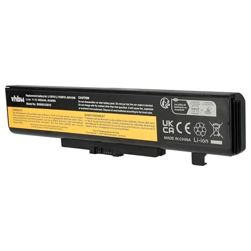 vhbw Li-Ion Akku 4400mAh (11.1V) kompatibel mit Notebook Laptop Lenovo G505, G510, G580, G585, G700, G710, M490s M5400 Ersatz für L11S6Y01, L11L6F01, L11M6Y01, L11L6Y01