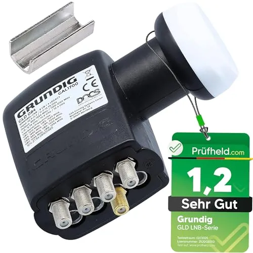 GSS Grundig Unicable LNB 8+4 mit LTE – SEHR GUT GETESTET