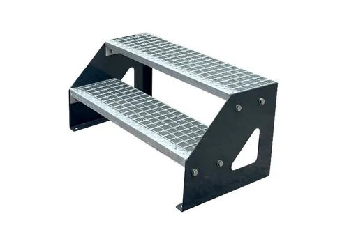 Kaminbau Mierzwa Außentreppe Premium Treppe Anthrazit von Kaminbau Mierzwa