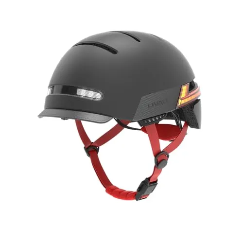 Livall BH51M NSO Fahrradhelm – Schwarz, M