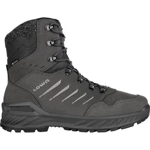 Lowa Nabucco GTX Winterstiefel - Wasserdicht & Robustes Veloursleder - Wanderschuhe für Herren, ideal für Wintertouren. Der Nabucco GTX bietet dank Vibram Arctic Grip Trac II Sohle optimalen Grip und Komfort bei kaltem Wetter.