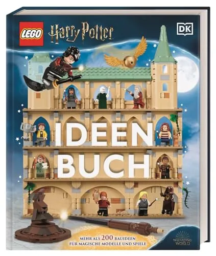 LEGO® Harry Potter™ Ideen Buch: Über 200 magische Bauideen - Unterhaltungsliteratur mit über 200 kreativen Bauideen für fantastische Modelle und Spiele aus der magischen Welt von Harry Potter.