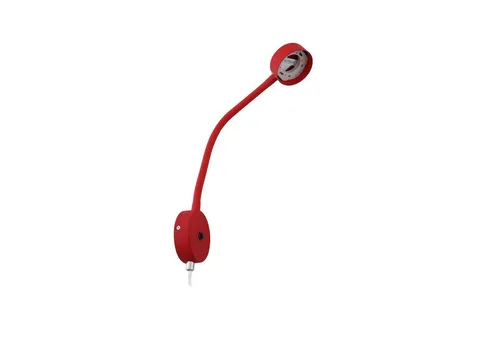 Lindby Wandleuchte Jyla in Rot, 1 x 11 W LED in rot von Lindby