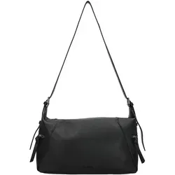 FredsBruder My Bestie Umhängetasche aus Leder 36 cm schwarz in schwarz von FREDsBRUDER