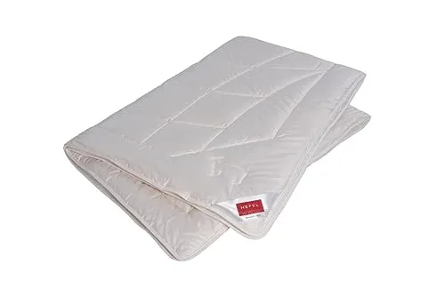 Hefel »Pure Wool« Decke 155x220 cm - Sommerdecke - Bettdecken aus 100% natürlicher Wolle, die klimatisiert und angenehm kühlend wirkt, ideal für warme Nächte.