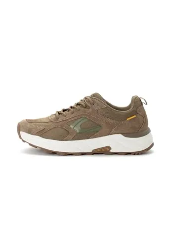 CAMEL ACTIVE Herren Sneaker, Gr. 46, khaki - Sportliche Chunky Sneaker aus hochwertigem Nubukleder und Textil, ideal für Freizeitaktivitäten und bequemes Tragegefühl.