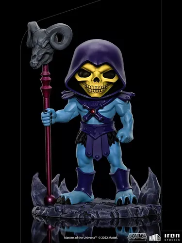 Iron Studios MiniCo Skeletor - Handbemalte Masters of The Universe Figur, detailreich und ideal für Sammler
