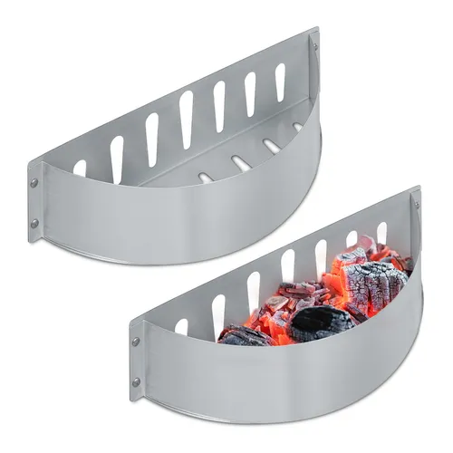 Kohlekorb Grillkohleschale Holzkohle Halter Kohlenhalter hitzebeständig leicht