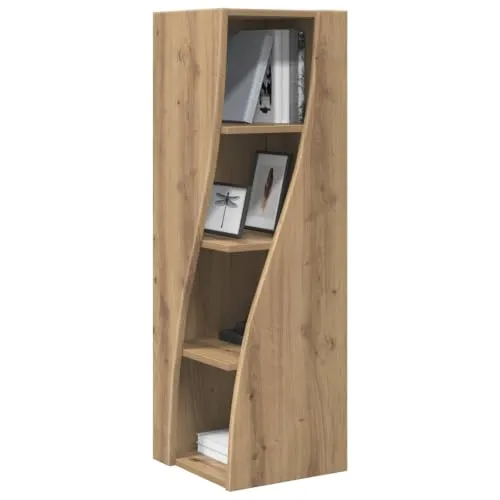 vidaXL Eckschrank Artisan-Eiche 32x32x102cm