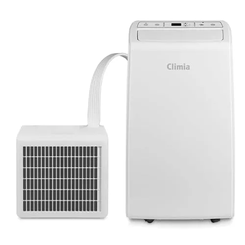 CMK 3500 Mobiles Klimagerät 4-in-1 mit Heizfunktion – Kühlen, Heizen, Entfeuchten & Ventilieren – Kompakte Klimaanlage, Leicht & Leistungsstark – Für Zuhause, Büro & Camping