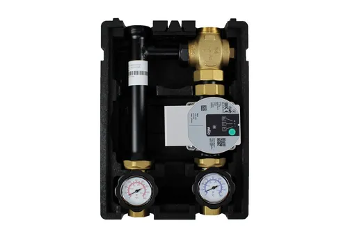 Thermoreflux X Rücklaufanhebung mit Festwertthermostat 60°C - Kompakte Rücklaufanhebung für Kesselgrößen von 5 kW bis 50 kW, mit thermischer Regelung und effizienter Pumpe. Ideal für optimale Temperaturkontrolle und Energieeinsparung.
