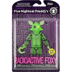 FIVE NIGHTS AT FREDDY'S Radioactive Foxy Vinyl Figur - Funko - Sammlerstück aus der beliebten Spielereihe, detailverliebt gestaltet und ideal für Fans von Action- und Spielzeugfiguren.