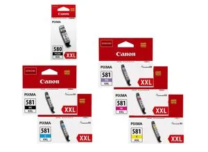 Canon PGI-580XXL & CLI-581XXL Druckerpatronen 6er-Multipack