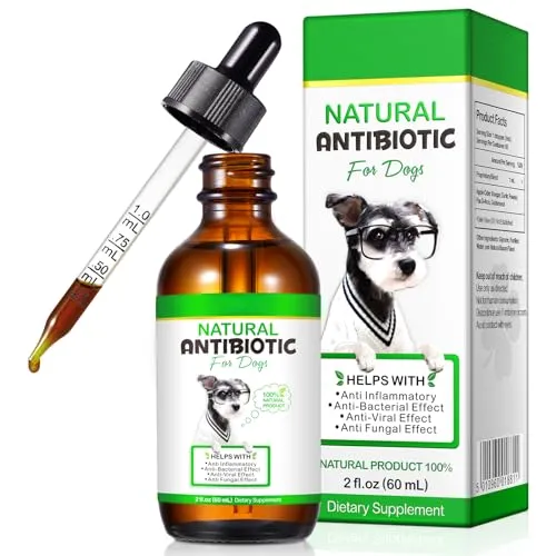 Natürliches Antibiotikum für Hunde (60ml)