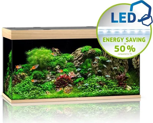 Juwel Rio 350 LED helles Holz - Aquarium Juwel