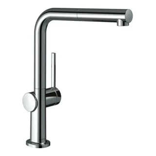 hansgrohe Talis M54 - Niederdruck Armatur Küche mit Brause - Armaturen: Elegante Küchenarmatur mit ausziehbarem Auslauf für maximale Bewegungsfreiheit und optimale Nutzung – ideal für drucklose Warmwasserbereiter.