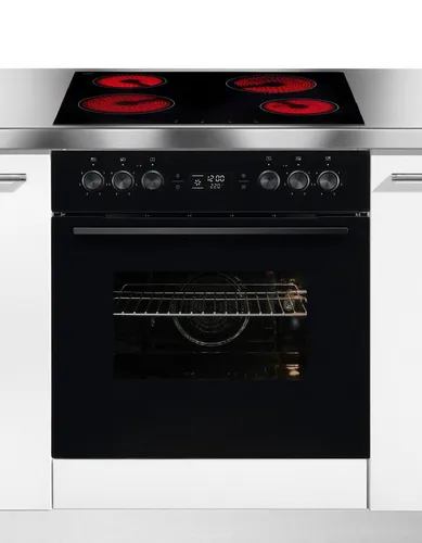 Hanseatic Elektro-Herd-Set HB70AB+HC46CB von Hanseatic