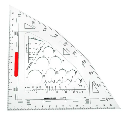 Techno-Combi-Winkel Rumold 354010 in weiß von Rumold