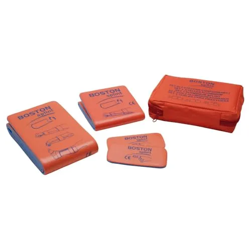 Dönges Universalschienen-Set Boston Splint, 170 x 115 x 45 mm - Bandagen, Schienen & Schlingen zur Fingerunterstützung – Hochwertiges Alu-Polsterschienen-Set, ideal zur stabilen Fixierung und Unterstützung von Verletzungen.