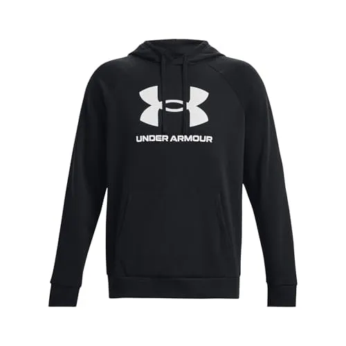 Under Armour Herren Rival Fleece Big Logo HD Kapuzenpullover - Hoodies, sportlicher Kapuzenpullover mit loser Passform, aus hochwertigem Material für optimalen Komfort und Wärme.