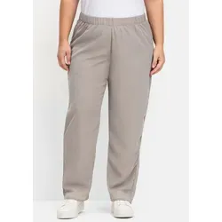 Sieh an! Jerseyhose mit elastischem Bund und Innenfutter