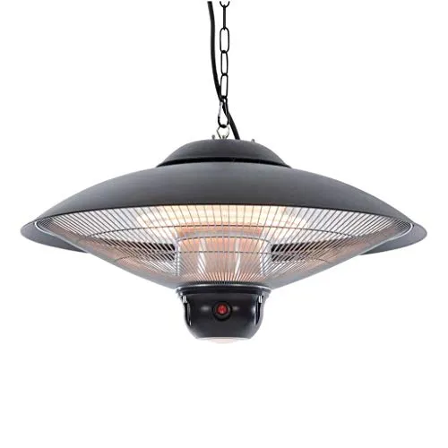 Sunred Hängemodell 2100 W Halogen Heizstrahler in schwarz von SUNRED