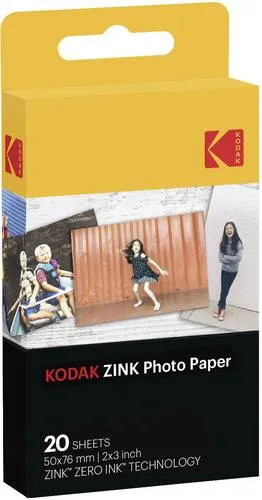 Kodak ZINK Papier 20er Pack Sofortbild-Film