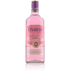 Finsbury Wild Strawberry Gin 37,5% Vol. 0,7l - Fruchtiger Gin mit Aromen von wilden Erdbeeren, ideal für Cocktails oder pur. Basierend auf dem klassischen Finsbury London Dry Gin, bietet er ein erfrischendes Geschmackserlebnis.