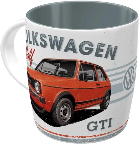 Nostalgic-Art - Kaffeebecher Kaffeepott Teetasse - VW Golf – GTI 1976