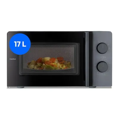 MEDION Mikrowelle MD12211 – 17L, 700 Watt, kompakt