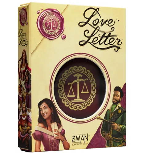 Z-Man Games   Love Letter - Eco-Friendly   Family Card Game   Ages 10+   2-6 Pla