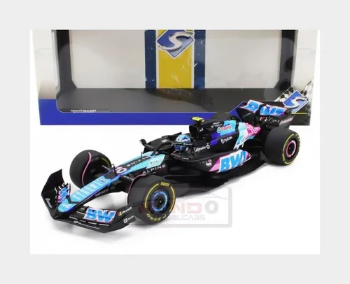 Alpine F1 Team A524 Pierre Gasly #10 Monaco GP 2024 - 1:18 Modell - Formel 1 Modellauto im Maßstab 1:18, detailgetreu und ideal für Sammler und Motorsport-Fans.