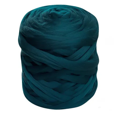 maDDma 1m Filzwolle Märchenwolle Meterware Bastelgarn, 031 petrol