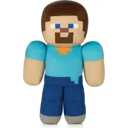 Minecraft Plüschtier Stofftier Kuschel Steve 30 cm Spielerfigur blau