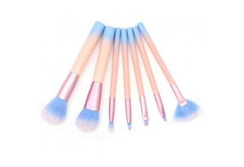 Exquisites 7-teiliges Make-up Pinselset für perfektes Make-up - Dieses kompakte Pinselset aus Kunstfaser bietet Ihnen alles für ein makelloses Finish. Ideal für Reisen und den täglichen Gebrauch. Perfekte Auswahl für jedes Make-up.