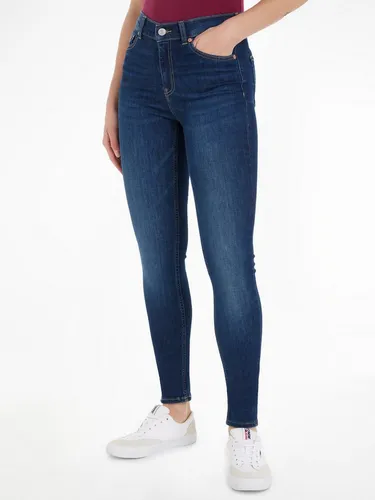 TOMMY JEANS Nora Mid Rise Skinny Fit Jeans - Damen Skinny-fit Jeans in Blau, mit normaler Leibhöhe und enger Beinform. Pflegeleicht und vielseitig kombinierbar für jeden Anlass.